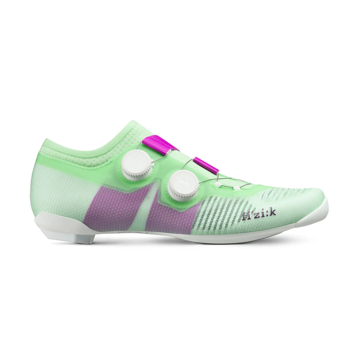 Zapatillas de carretera FIZIK VENTO VEGA CARBON Verde/Morado