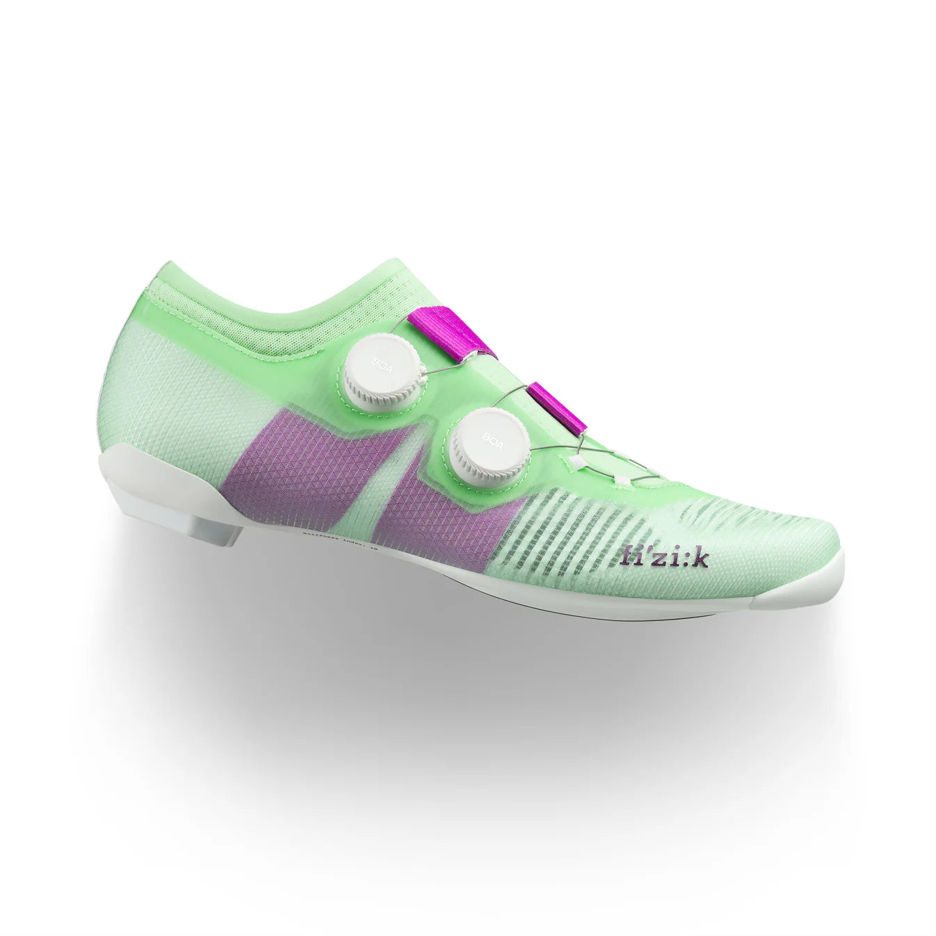Zapatillas de carretera FIZIK VENTO VEGA CARBON Verde/Morado