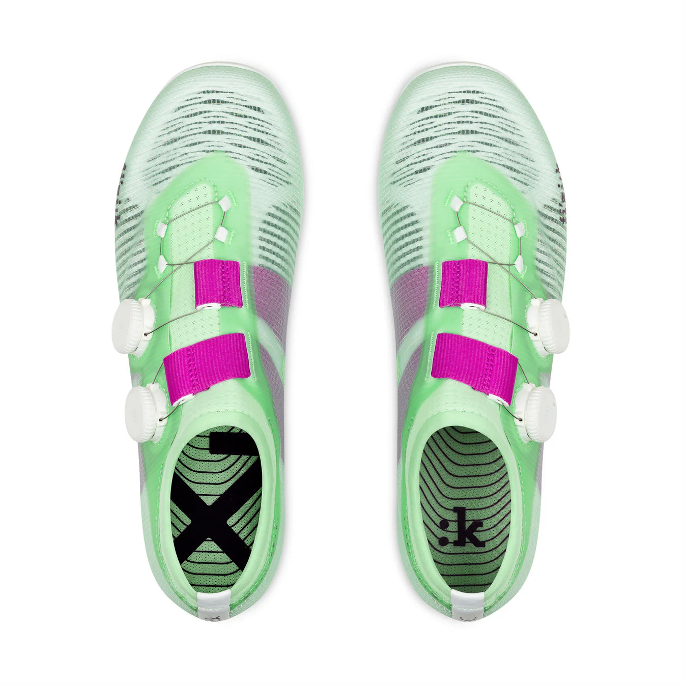 Zapatillas de carretera FIZIK VENTO VEGA CARBON Verde/Morado
