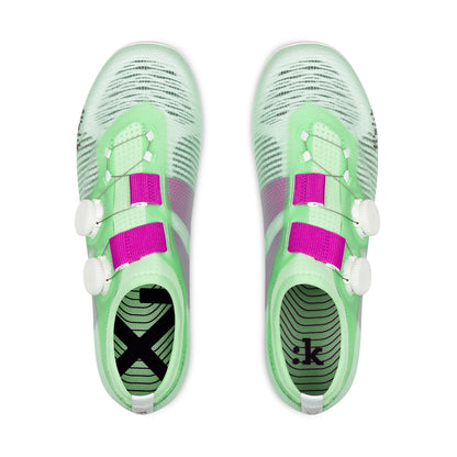 Zapatillas de Carretera FIZIK VEGA CARBON Verde/Purple