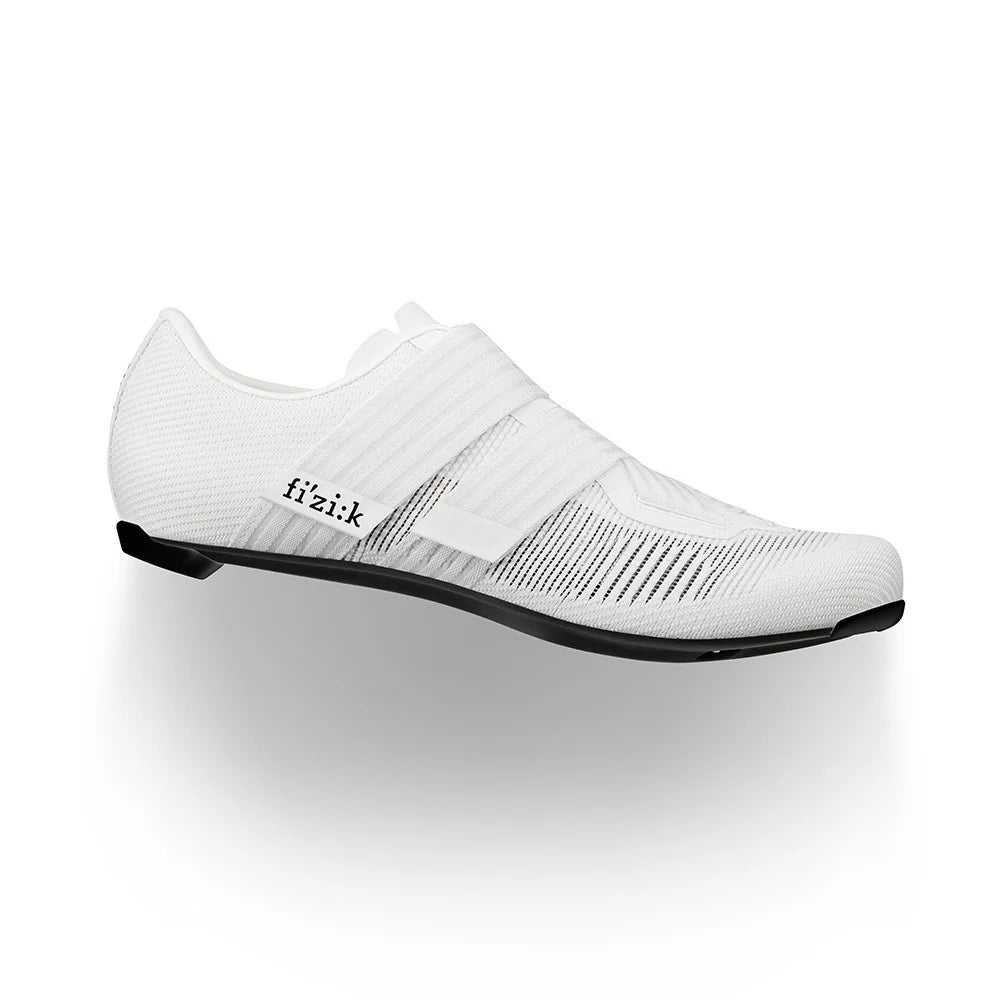 Zapatillas de carretera FIZIK VENTO POWERSTRAP AEROWEAVE Blancas