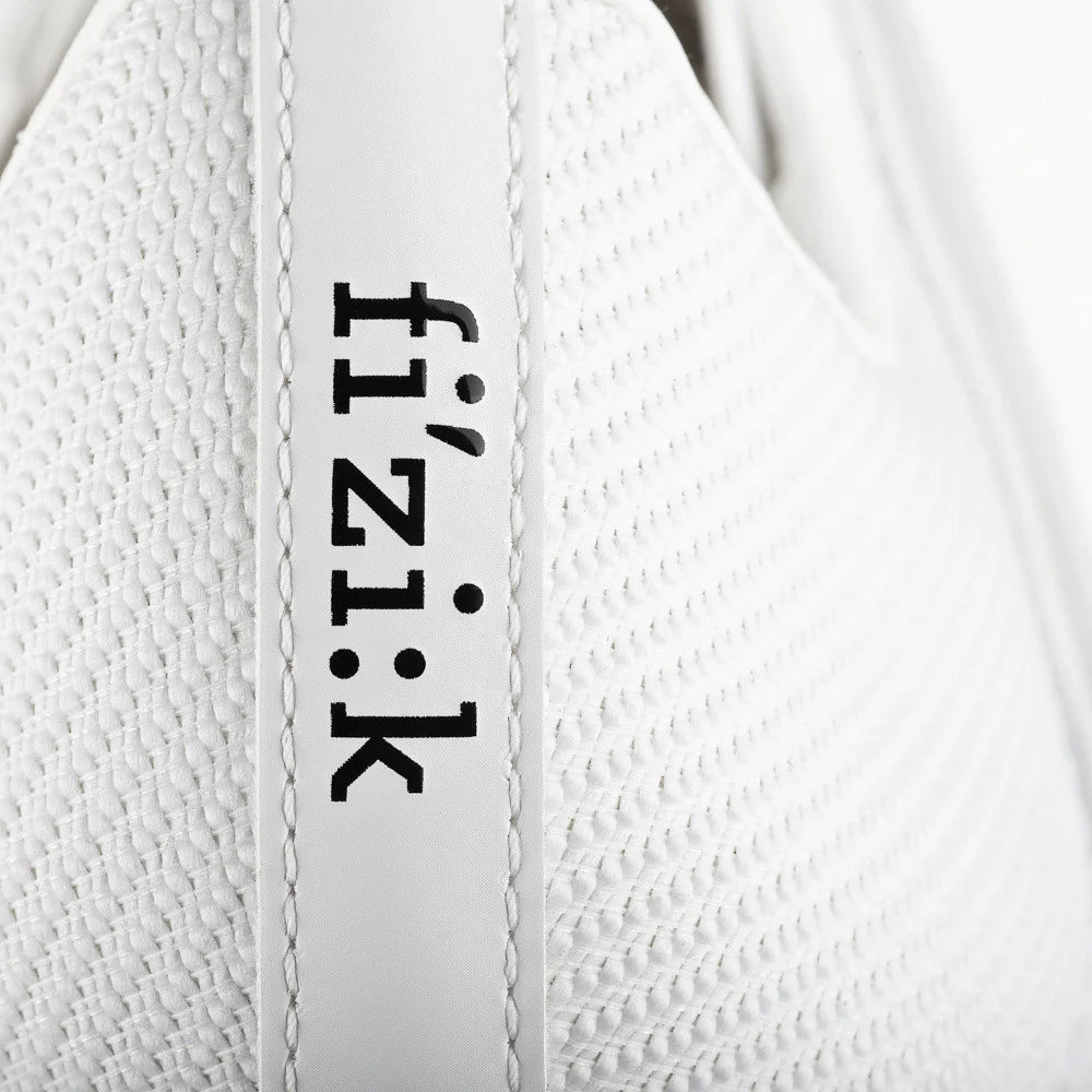 Zapatillas de carretera FIZIK VENTO POWERSTRAP AEROWEAVE Blancas