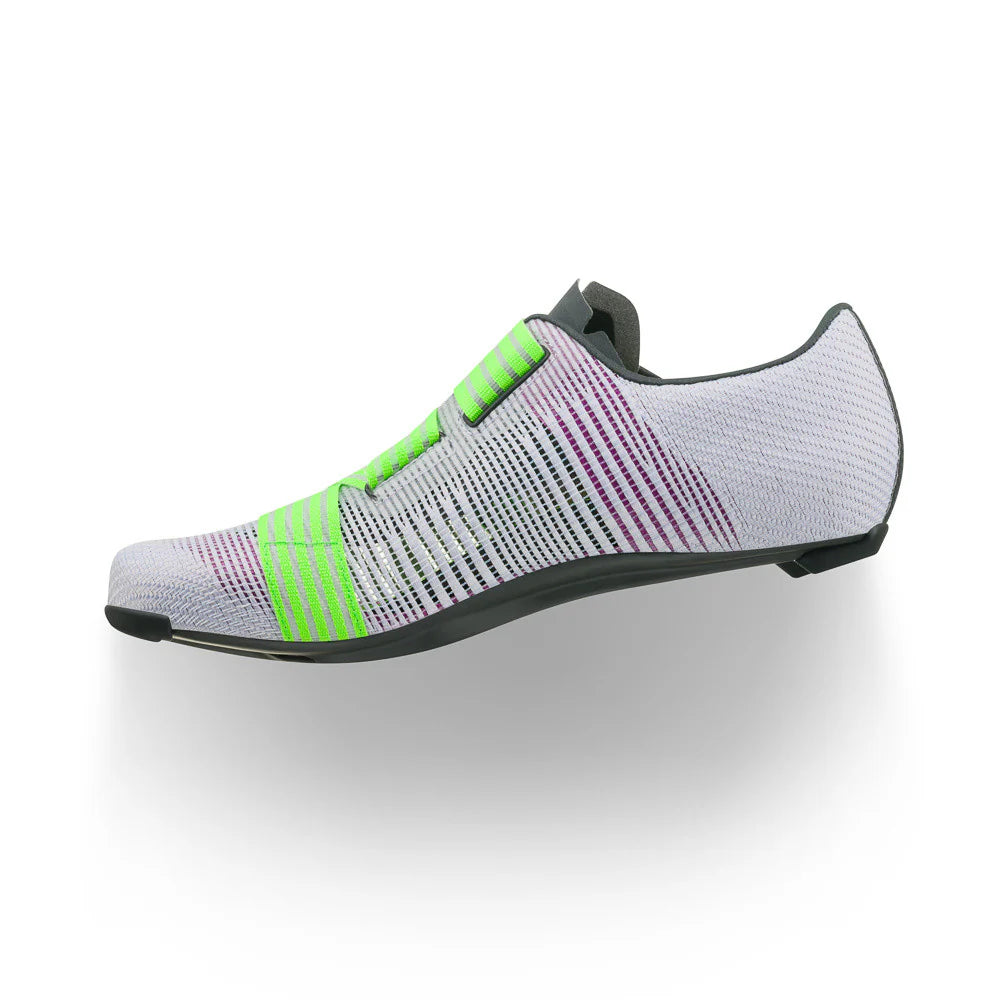 Zapatillas de carretera FIZIK VENTO POWERSTRAP R2 moradas/verdes