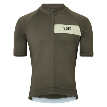 Maillot VOID CORE Manga Corta Caqui