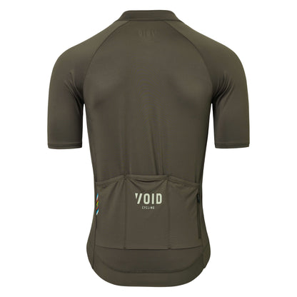 Maillot VOID CORE Manga Corta Caqui