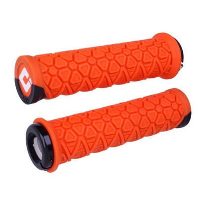 Grips ODI VANQUISH Lock-On 135 mm Naranja