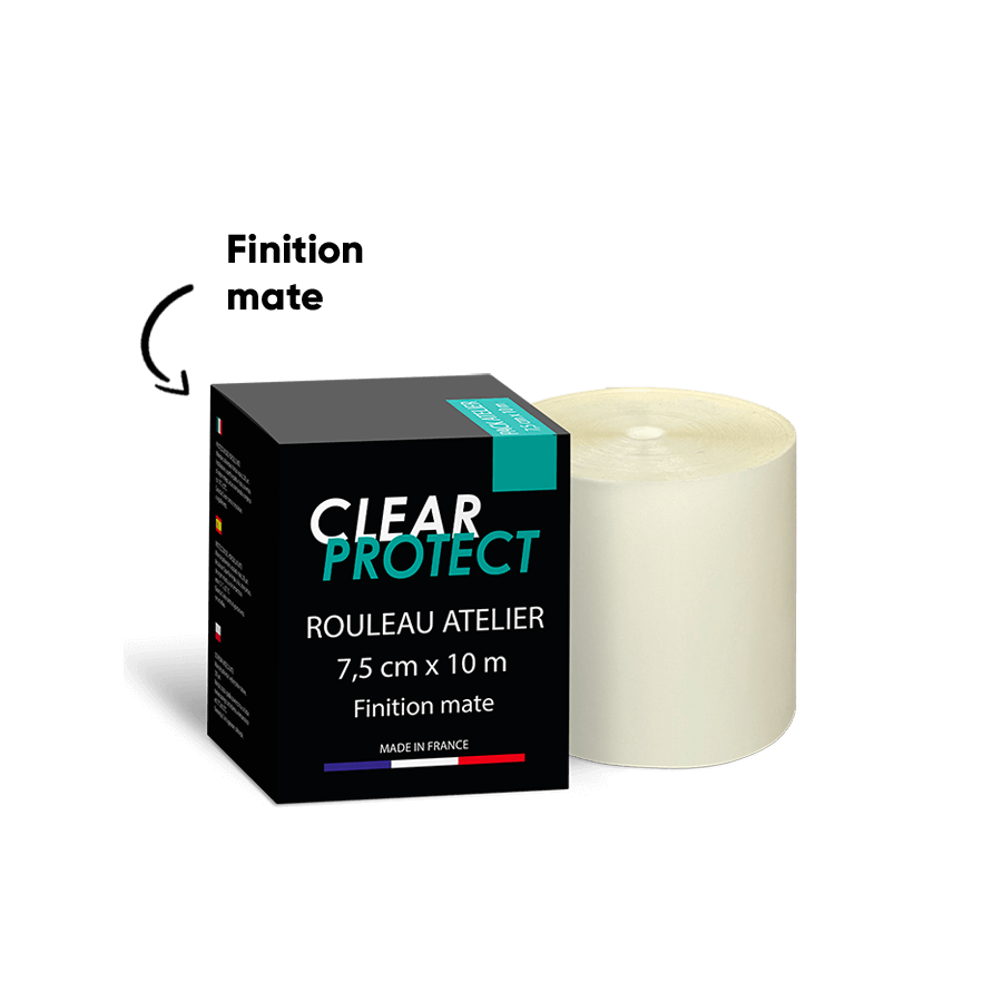 Protección adhesiva para cuadro CLEARPROTECT FASTOTAPE mate 10 m x 7.5 cm