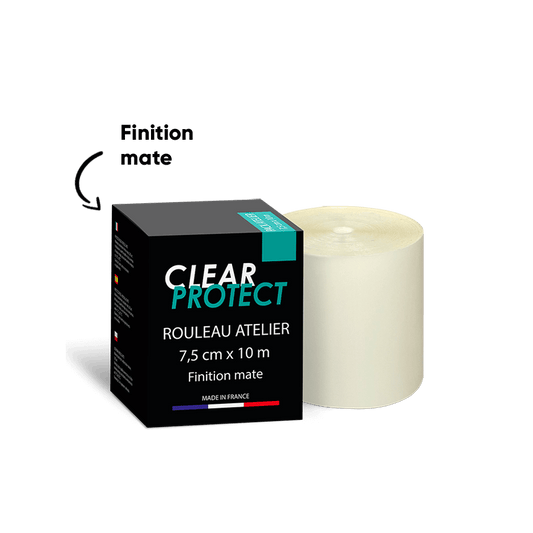 Protección adhesiva para cuadro CLEARPROTECT FASTOTAPE mate 10 m x 7.5 cm