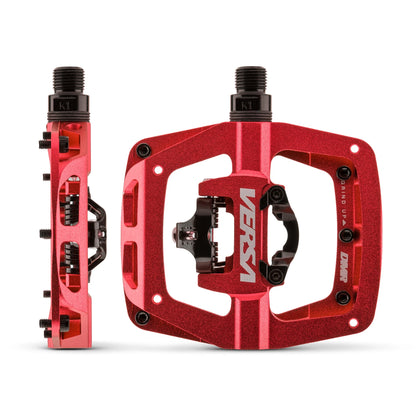 Pedales Planos / Automáticos DMR VERSA Rojo