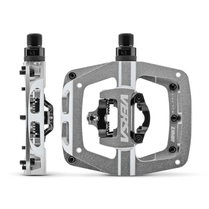 Pedales Planos / Automáticos DMR VERSA Plata