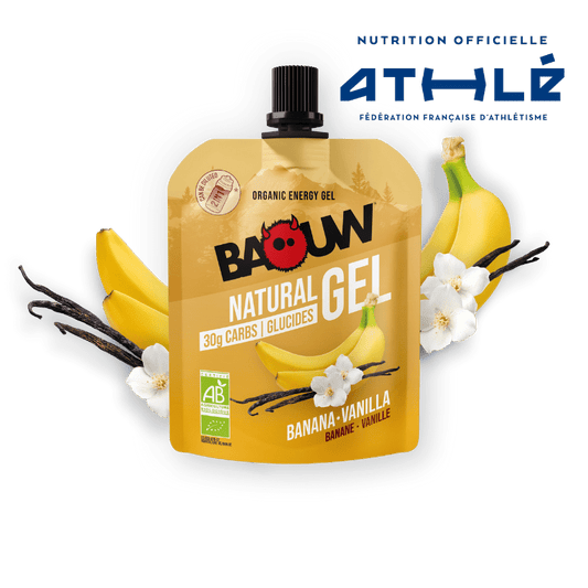 BAOUW BIO Gel energético de plátano y vainilla (85g)