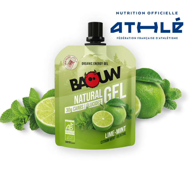 BAOUW Gel Energizante Lima/Menta Bio (85g)