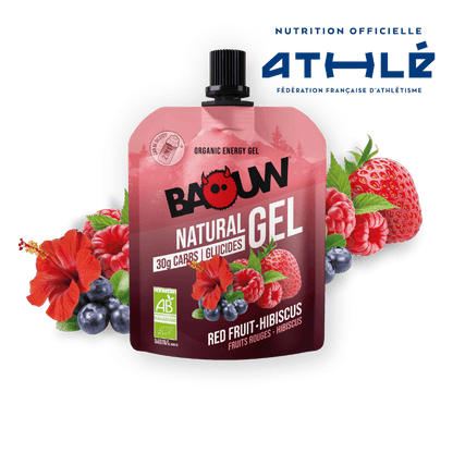 Gel Energético BAOUW BIO Frutos Rojos-Hibisco (85g)