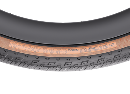 Cubierta WTB BYWAY RS 50 Tan - marcado del flanco