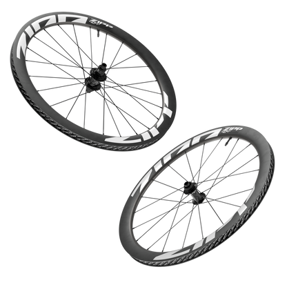 Par de Ruedas ZIPP 404 S A1 Tubeless Ready (Center Lock) Negro/Blanco