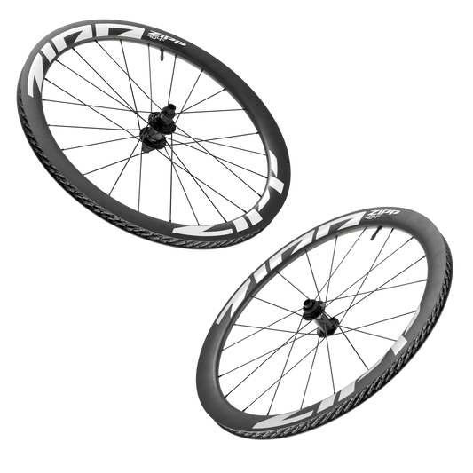 Par de Ruedas ZIPP 404 S A1 Tubeless Ready (Center Lock) Negro/Blanco