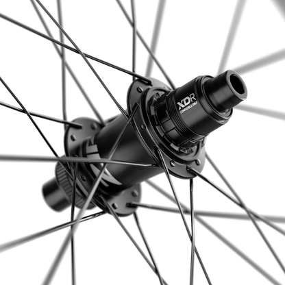 Rueda Trasera ZIPP 404 S A1 Tubeless Ready (Center Lock) Negro/Gris