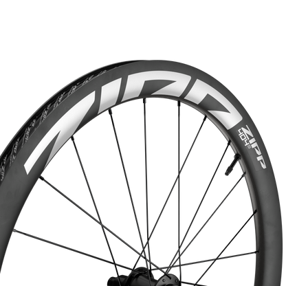 Par de Ruedas ZIPP 404 S A1 Tubeless Ready (Center Lock) Negro/Blanco
