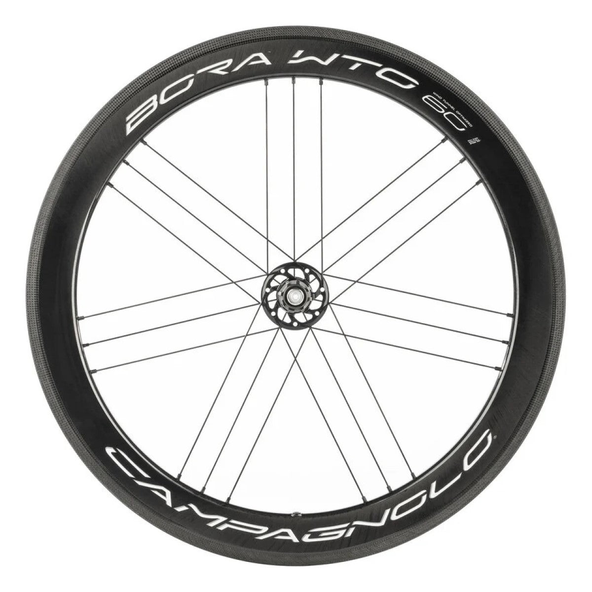 Rueda trasera CAMPAGNOLO BORA WTO 60 con neumáticos