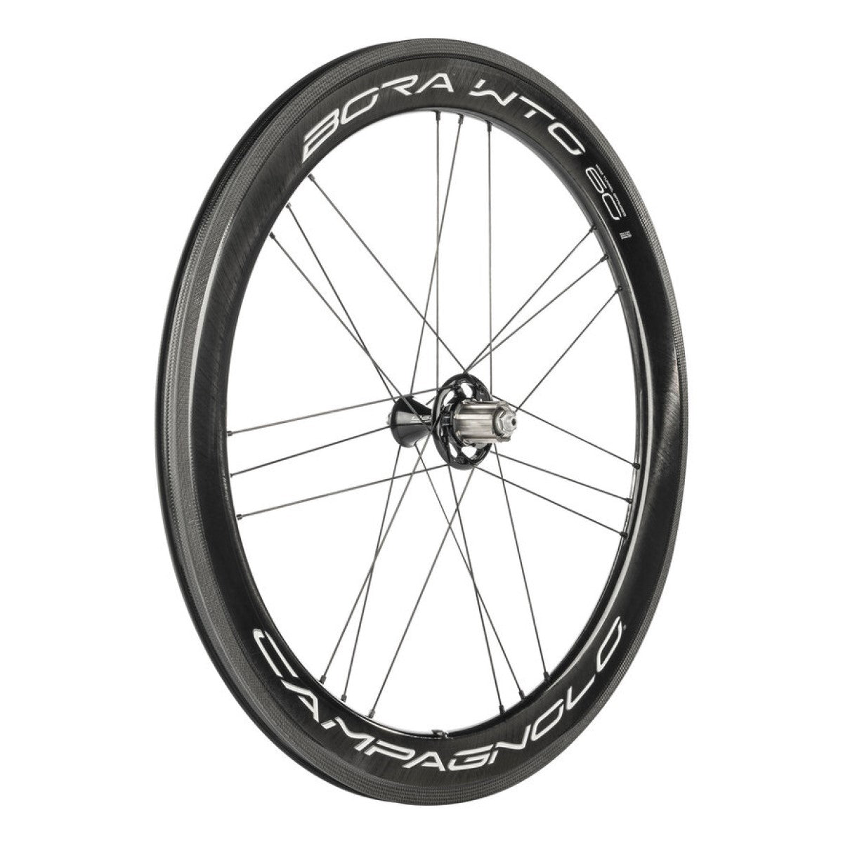 Rueda trasera CAMPAGNOLO BORA WTO 60 con neumáticos