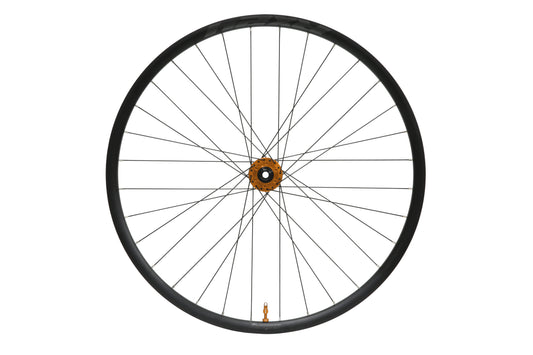 Rueda delantera HOPE RX24 700C de aluminio, buje Pro 5 naranja