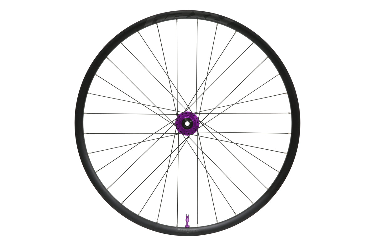Rueda delantera HOPE RX24 700C de aluminio, buje Pro 5 morado