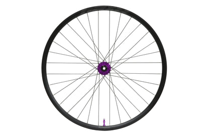 Rueda delantera HOPE RX24 700C de aluminio, buje Pro 5 morado