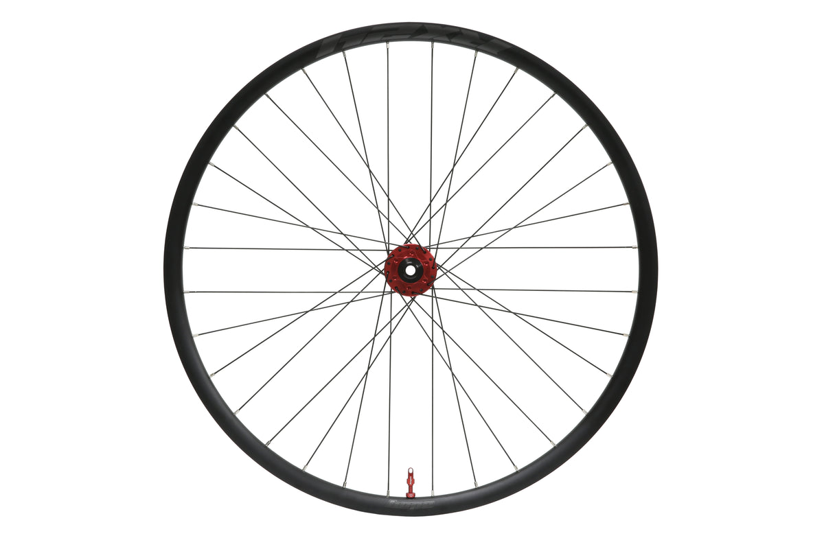 Rueda delantera HOPE RX24 700C de aluminio, buje Pro 5 rojo