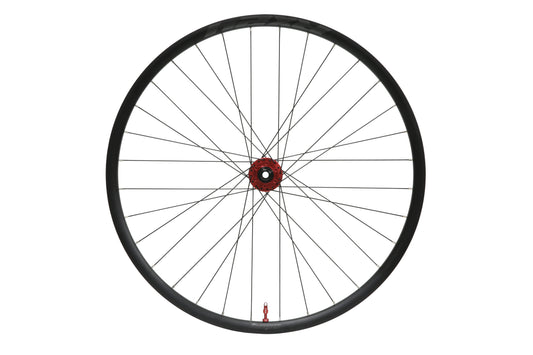 Rueda delantera HOPE RX24 700C de aluminio, buje Pro 5 rojo