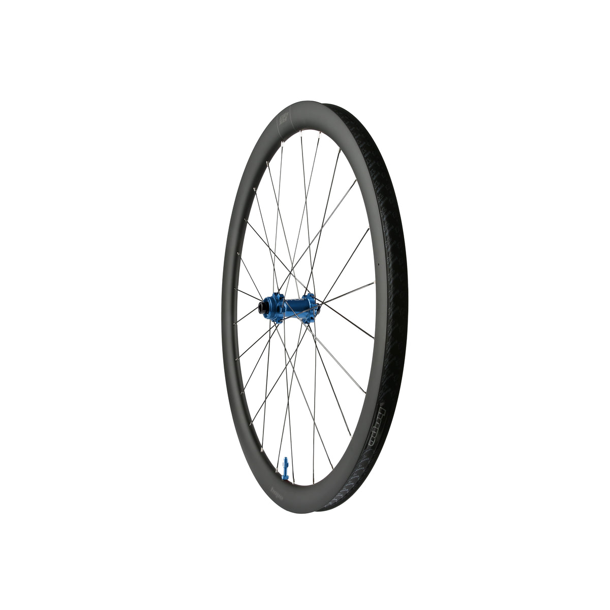 Rueda delantera HOPE RX40 700C de carbono, buje Pro 5 azul