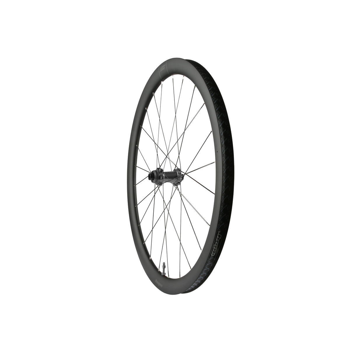 Rueda delantera HOPE RX40 700C de carbono, buje Pro 5 gris humo
