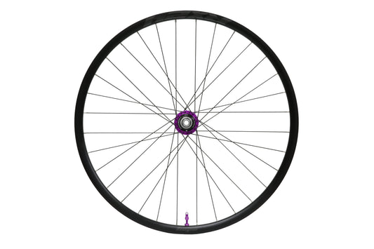 Rueda trasera HOPE RX24 700C de aluminio, buje Pro 5 violeta