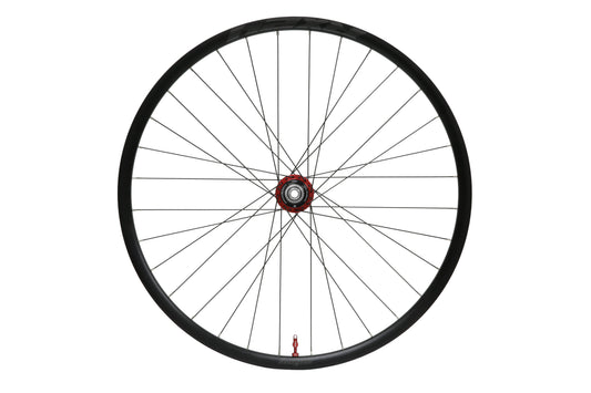 Rueda trasera HOPE RX24 700C de aluminio, buje Pro 5 rojo