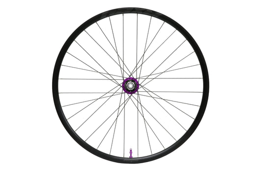 Rueda trasera HOPE RX24 700C de aluminio, buje Pro 5 violeta
