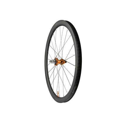 Rueda trasera HOPE RX40 700C de carbono, buje Pro 5 naranja