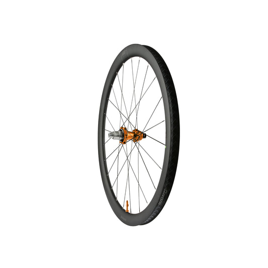 Rueda trasera HOPE RX40 700C de carbono, buje Pro 5 naranja