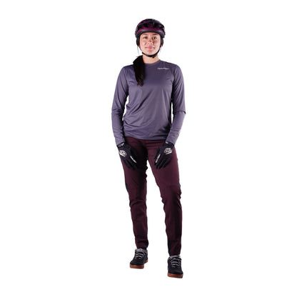 Pantalón TROY LEE DESIGNS LILIUM PRO MONO Mujer Burdeos