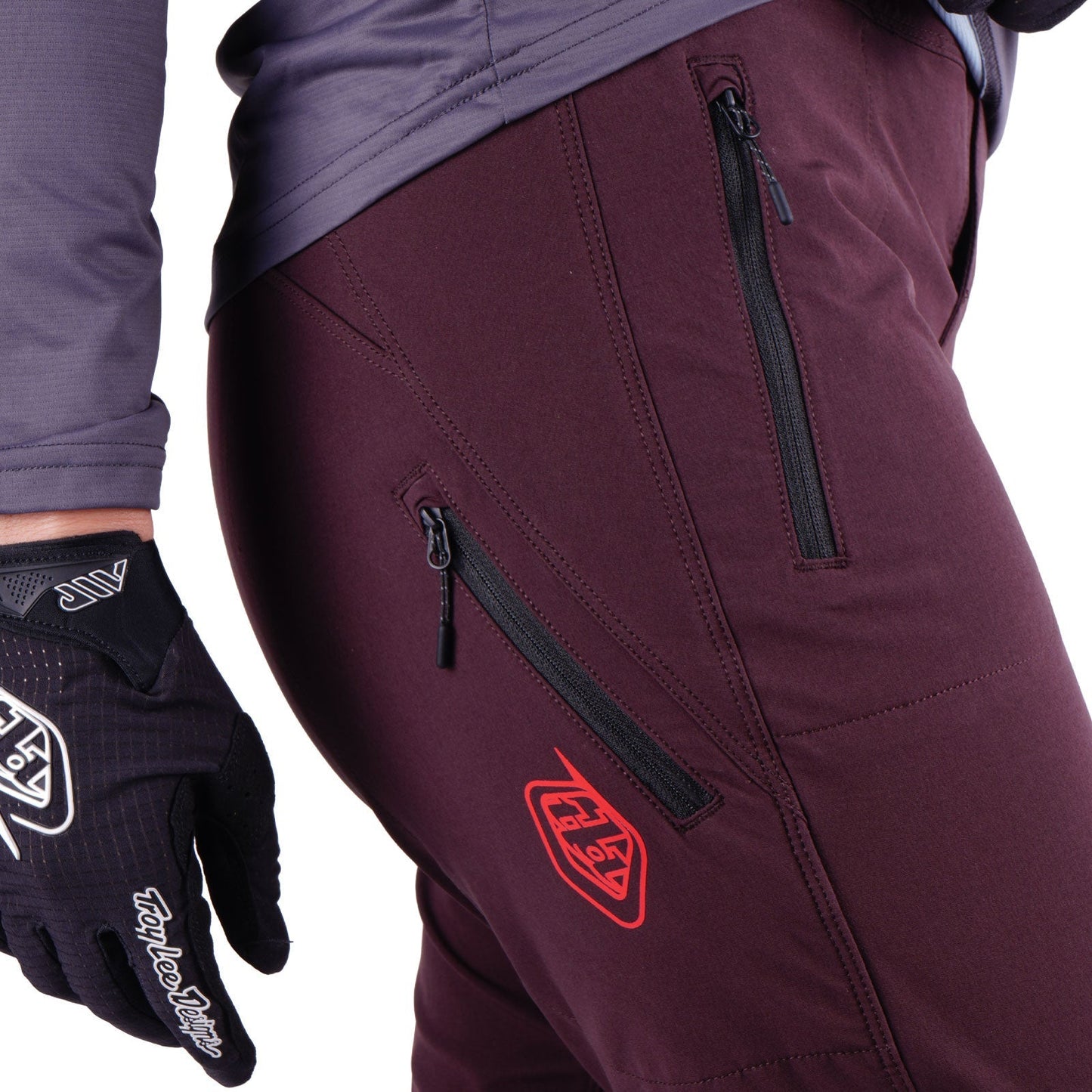 Pantalones Mujer TROY LEE DESIGNS LILIUM PRO MONO Burdeos