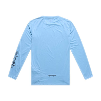 Maillot TROY LEE DESIGNS LILIUM PRO Mujer Mangas Largas Azul
