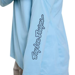 TROY LEE DESIGNS LILIUM PRO Maillot de manga larga para mujer Azul