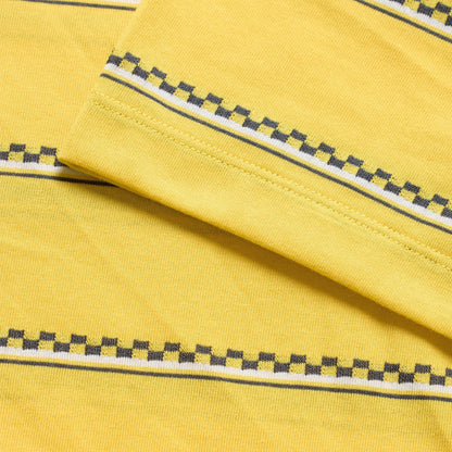 Maillot TROY LEE DESIGNS LILIUM RIDE CHECKED OUT Mujer Mangas Cortas Amarillo