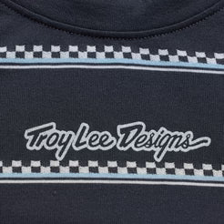 Maillot de manga corta de carbono para mujer TROY LEE DESIGNS LILIUM RIDE CHECKED OUT