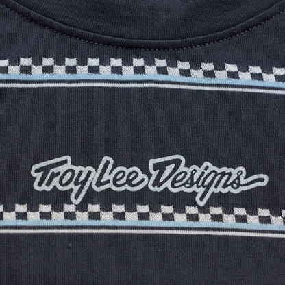 Maillot TROY LEE DESIGNS LILIUM RIDE CHECKED OUT Mujer Mangas Cortas Carbon