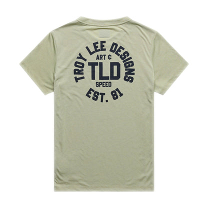 Maillot TROY LEE DESIGNS LILIUM RIDE STAMPS Mujer Mangas Cortas Sage