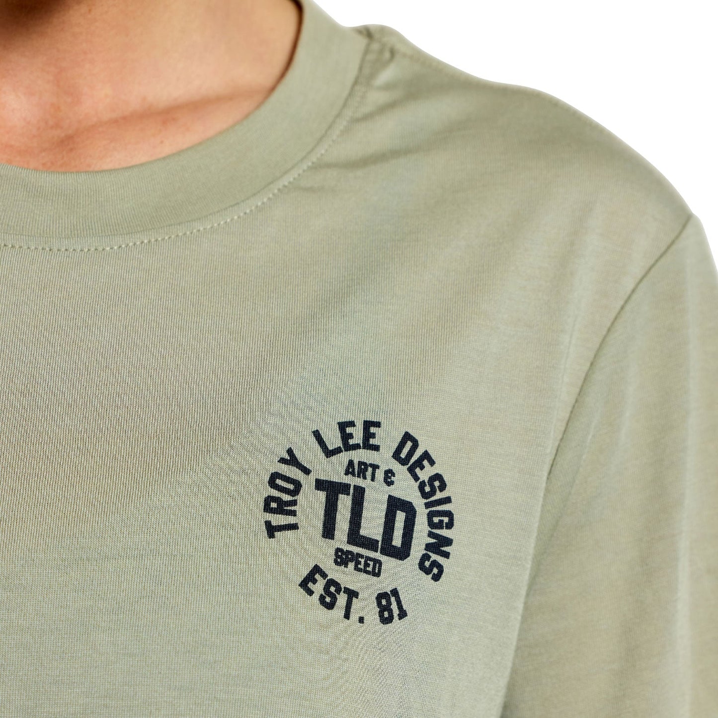 TROY LEE DESIGNS LILIUM RIDE STAMPS Maillot de manga corta para mujer Sage