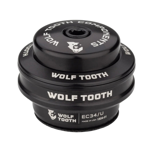 Copa alta para auricular externo WOLF TOOTH PREMIUM 1"1/8 EC34 Stack 16 mm Negro