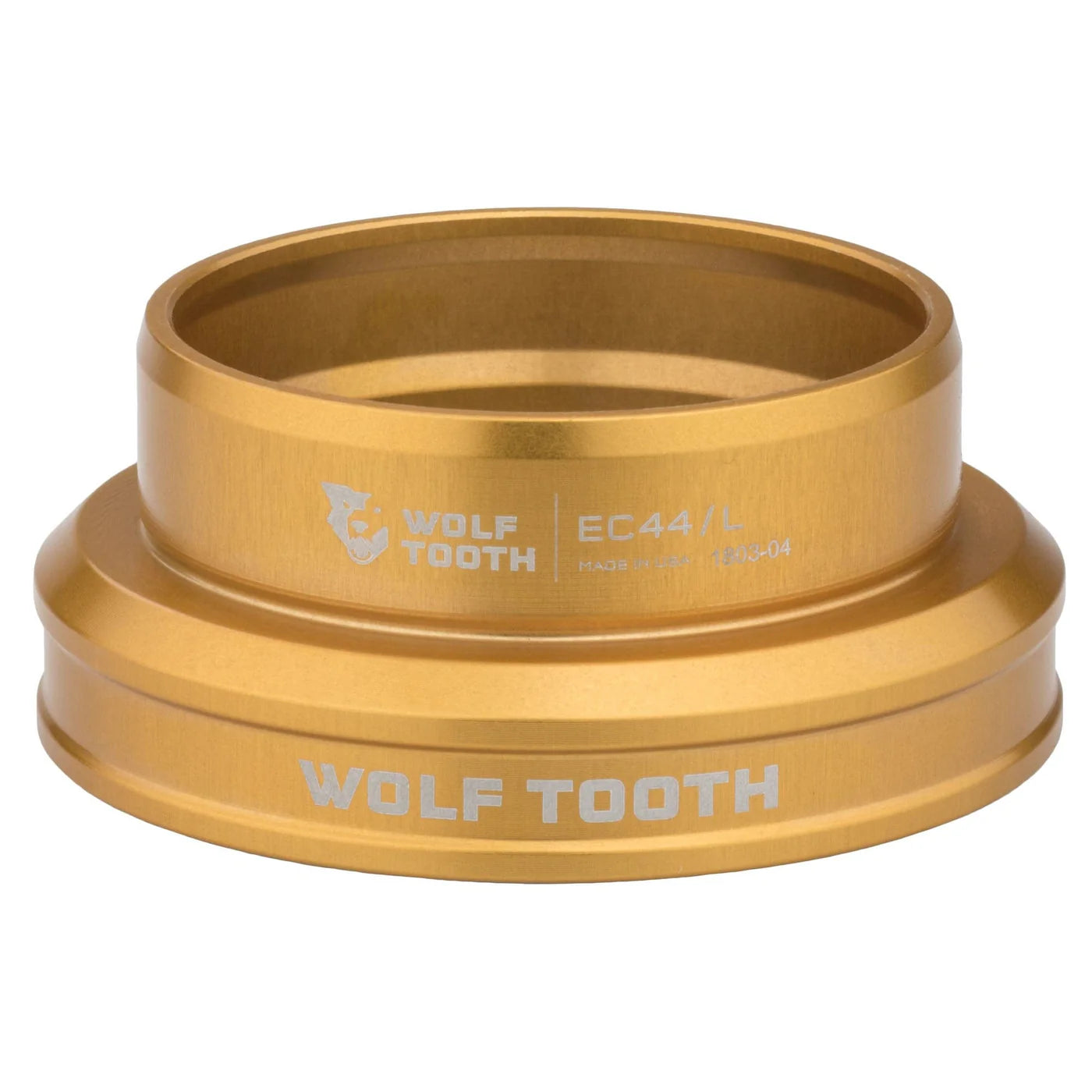 Cazo bajo para juego de dirección externo WOLF TOOTH PREMIUM 1,5" EC44 dorado