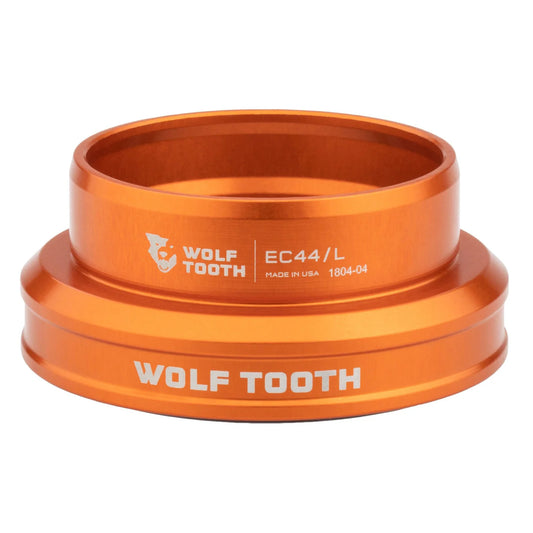 Cazo bajo para juego de dirección externo WOLF TOOTH PERFORMANCE 1,5" EC44 naranja