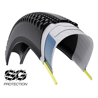 Neumático WTB VULPINE S TCS LIGHT FAST ROLLING DUAL DNA SG 700x45c Tubeless Ready Beige