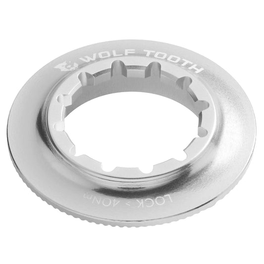 Tuerca Centerlock interna WOLF TOOTH plateada